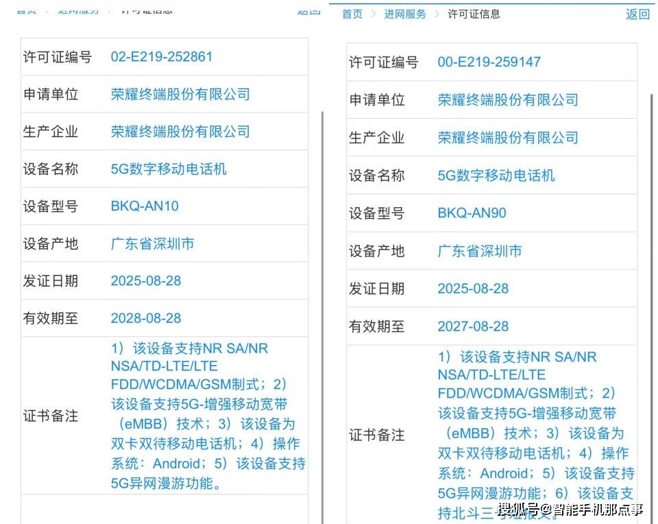 荣耀年末新品规划大揭秘：Magic8、500、GT2、min